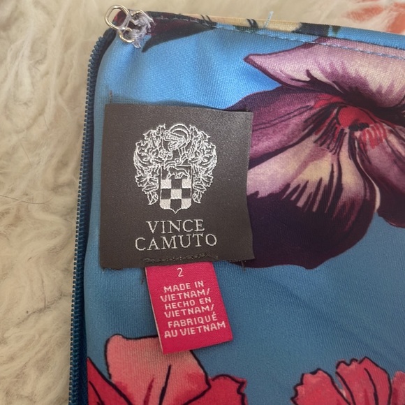 Vince Camuto Dress- Floral, with pockets - Gorgeous Sz 2 - Picture 4 of 6